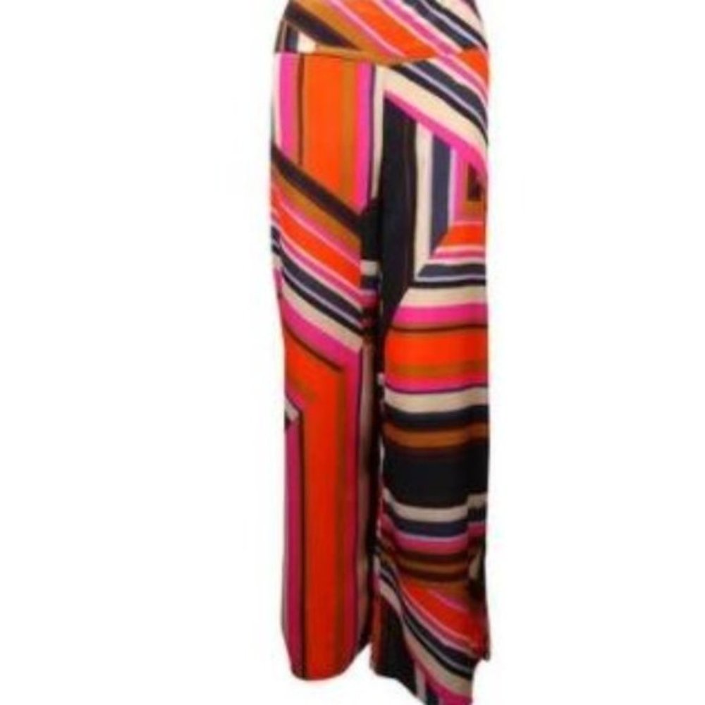 Bar III Multicolored Palazzo‎ Wide Leg Pants S